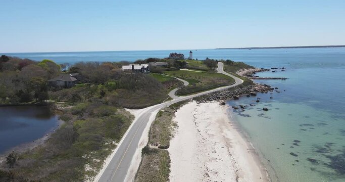 Nobska Lighthouse, Woods Hole, Cape Cod 
