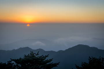 Sunrise from Sandakphu, India