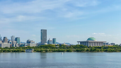 view of the city