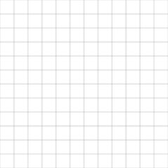 Squares grid, mesh. Graph, plotting, coordinate paper pattern, texture vector illustration. Seamlessly repeatable.