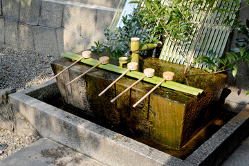 御幸宮神社　御香水　京都市伏見区