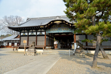 御幸宮神社　拝殿　京都市伏見区