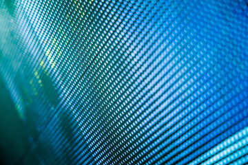 CloseUp LED blurred screen. LED soft focus background. abstract background ideal for design.