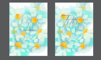 abstract watercolor background for paper print wedding invitations, posters, and graphic designs. Print art for a beautiful minimalist wall. Book cover or banner concept. Trend vector.