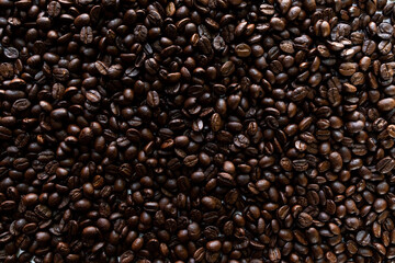 Roasted coffee beans arabica home made