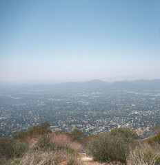 View of Los Angeles from Echo Mountain