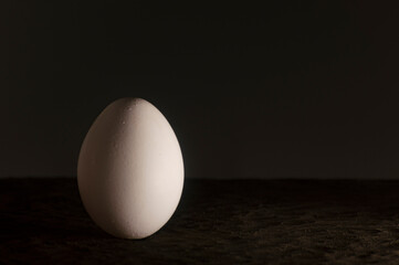 Huevo blanco de gallina