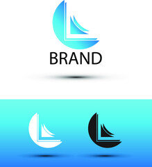 corporate brand logo design template