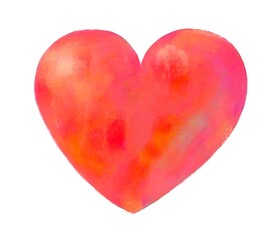 手書きのかわいいハートのイラスト素材