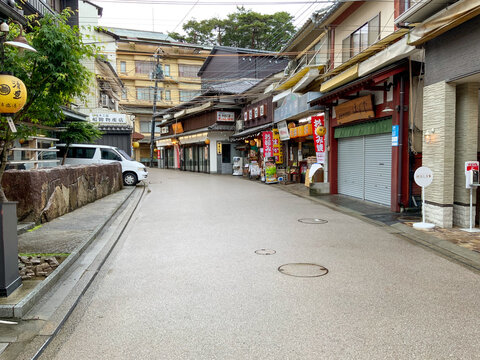 二度目の緊急事態宣言の影響を受ける宮島の光景