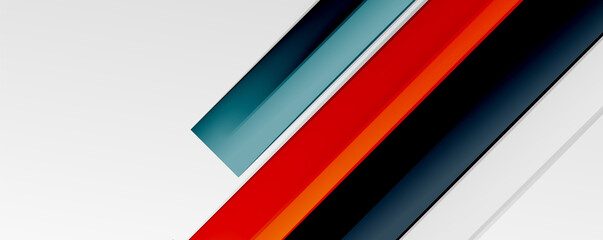 Color abstract lines trendy geometric background for business or technology presentation, internet poster or web brochure cover, wallpaper