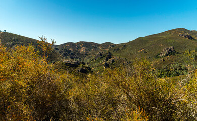 Pinnacles National Park in Central California