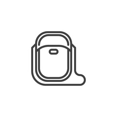 Shoulder Bag line icon