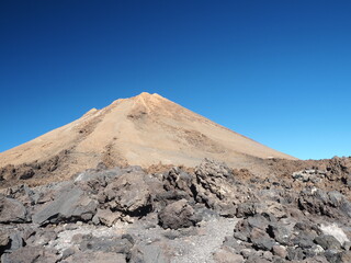 Volcano Teide. Tenerife, Canary Islands, Spain. Highest point in Spain 