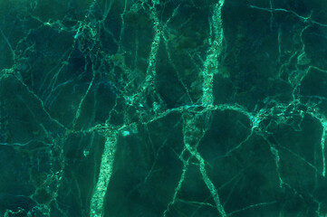 Dark green marble top-view texture background in seamless glitter pattern.