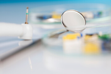 Accessory tool dentist in the office