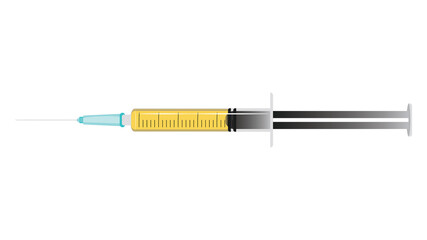 Fototapeta premium Medical syringe design