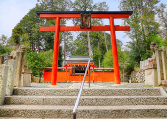 京都、吉田神社末社の菓祖神社