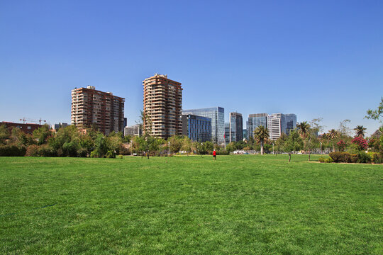 Parque Arauco in the center of Santiago, Chile