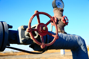 Oil pipes and valves,Industrial equipment
