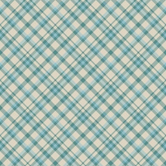 Plaid seamless pattern. Vector background of textile ornament. Flat fabric design.