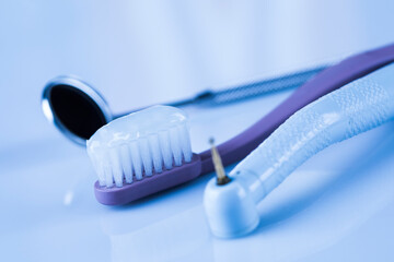 Close-up Dental Instruments