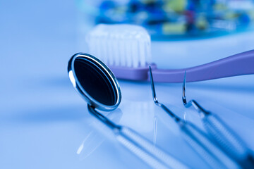 Close-up Dental Instruments