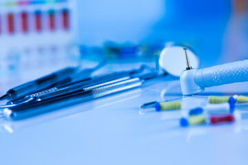 Fototapeta premium Dental office and equipment