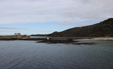 Norwegian coastline