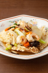 あんかけおこげ