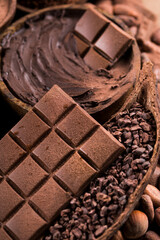 Set of Chocolate candies collection