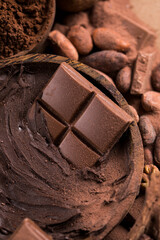 Set of Chocolate candies collection