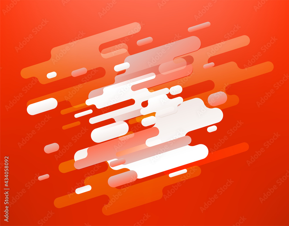 Aufkleber Abstract background with clouds. Abstract vector background