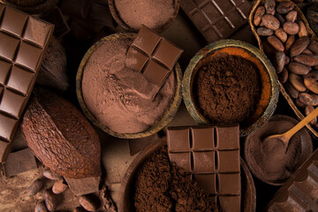 Bars Chocolate, candy sweet, dessert food