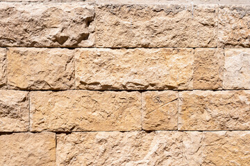Old castle stone wall texture background