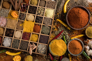 Herbs, condiments and spices