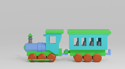 toy locomotive 