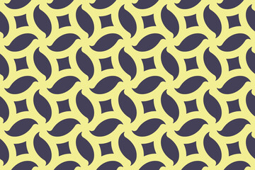 Seamless abstract pattern. Endless ornament. Vector illustration. Cutting stencil.