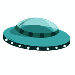 An alien flying saucer for the day of the ufologist.