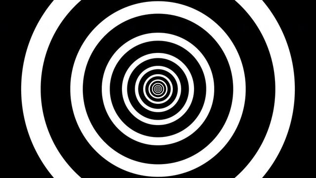 4k animation of a spiral which is apt for using in hypnosis theme or as overlays to various motion graphic videos.