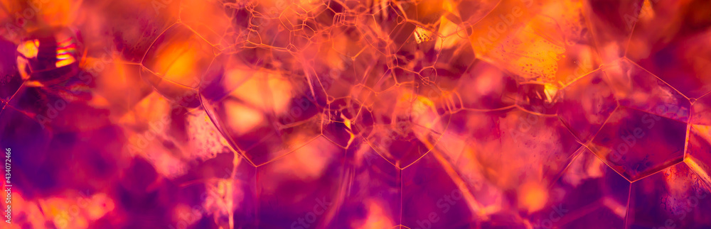 Aufkleber lather. abstract background from bubbles and soap foam. beautiful macro structure.