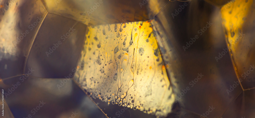 Aufkleber lather. abstract background from bubbles and soap foam. beautiful macro structure.