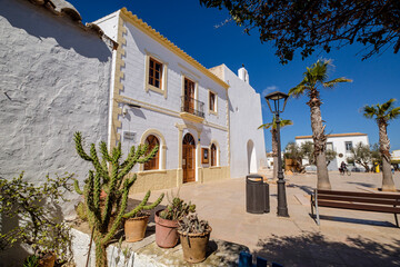 Sant Francesc Xavier Church, Formentera, Pitiusas Islands, Balearic Community, Spain