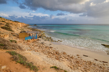 Es Caló des Mort, Formentera, Pitiusas Islands, Balearic Community, Spain