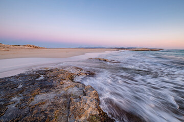 Llevant beach, Es Trucadors , Formentera, Pitiusas Islands, Balearic Community, Spain