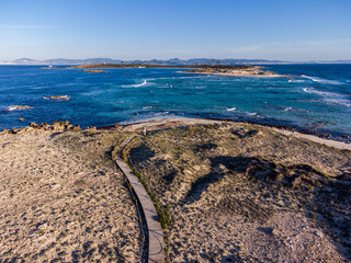 Estret des Pas, Es Trucadors , Formentera, Pitiusas Islands, Balearic Community, Spain
