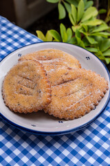 Orelletes, Can Jeroni bakery, Sant Francesc, Formentera, Pitiusas Islands, Balearic Community, Spain