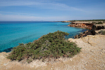 Caló d´en Trull, Formentera, Pitiusas Islands, Balearic Community, Spain