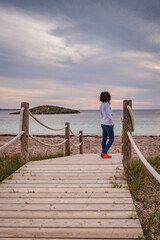 Illetes beach, Ses Salines d’Eivissa i Formentera Natural Park, Formentera, Pitiusas Islands,...