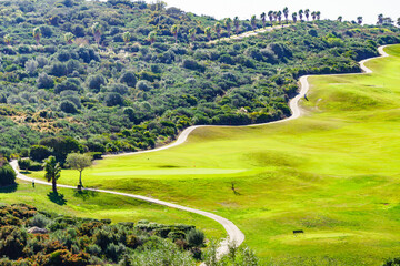 Golf course in Spain